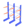 3658mm Height 2 Bays Single Sided Heavy Duty Cantilever Racking System
