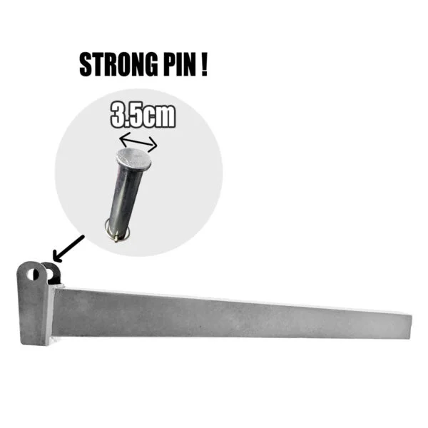 Arm L 1200mm Galvanised Canti
