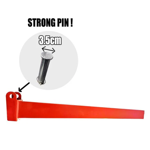 Arm L 900mm Powder Coated 800kg