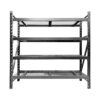 1820mm x 1953mm x 610mm 900kg Heavy Duty Long Span Shelving [Black]