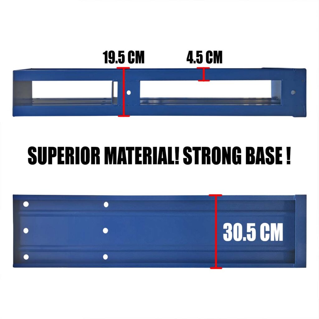 Buy Single Base L 1590mm Powder Coated | Gold Coast Racking