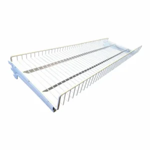 1200mm wire shelf with 2 brackets