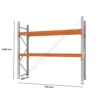 2438 Height Adjustable Pallet Racking System For Industrial and Warehouse