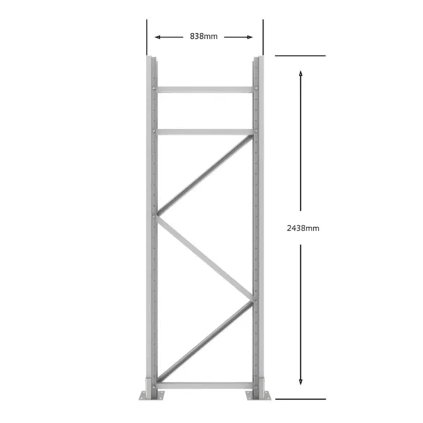 2438mm Upright Frame 838