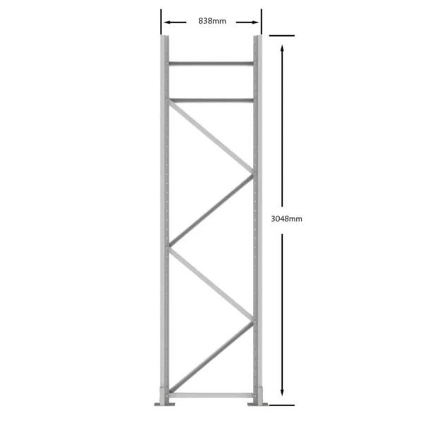 3048mm Upright Frame 838