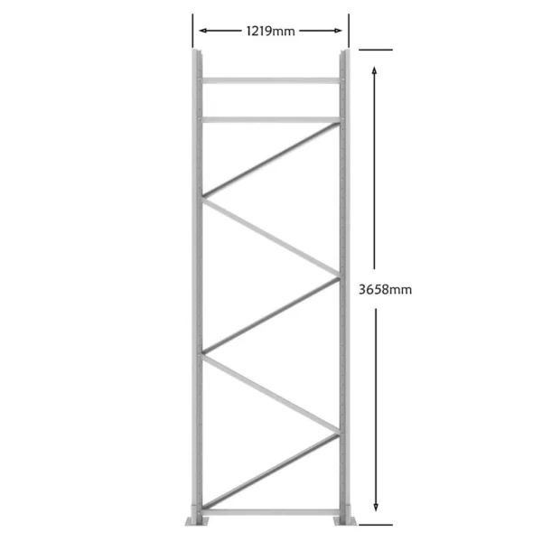 3658mm Upright Frame 1219