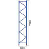 6096mm Upright Frame 838