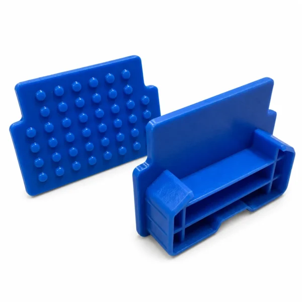 Pallet Racking Upright Cap 90mm [Blue]