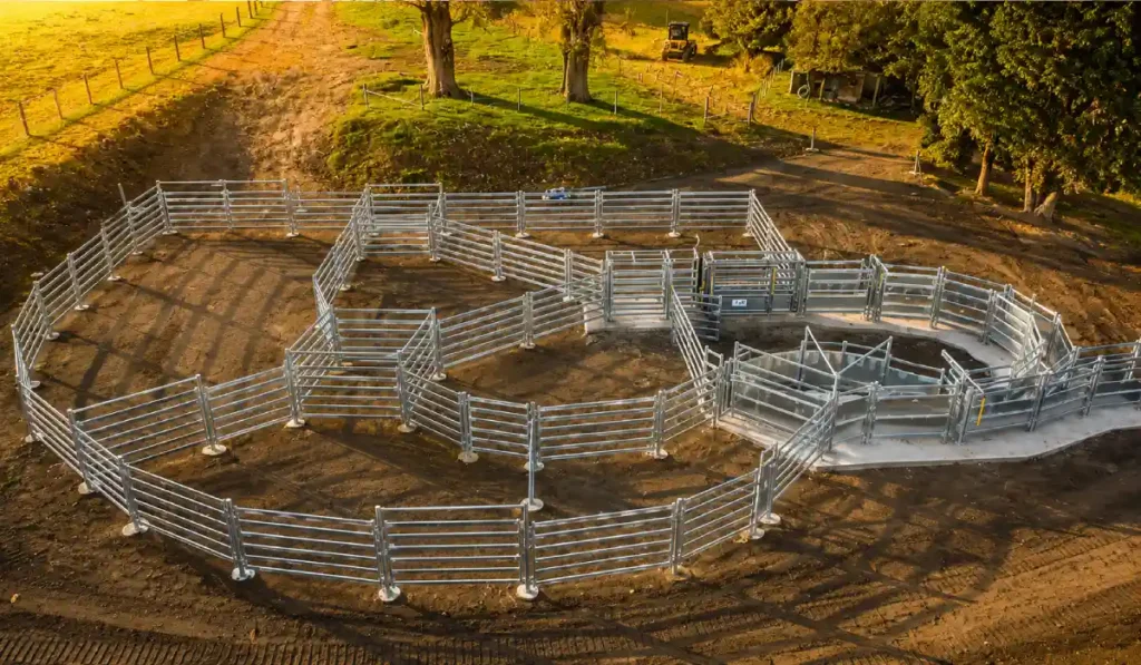 Cattle yards design