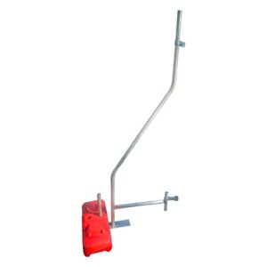 Fence Stay Package (1 stay + 1 filled base +2 clamps)