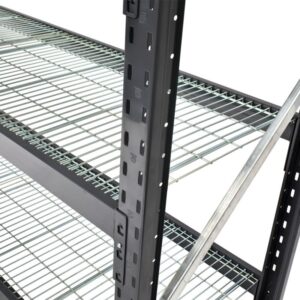 Mesh Deck Longspan and Rivet Shelving