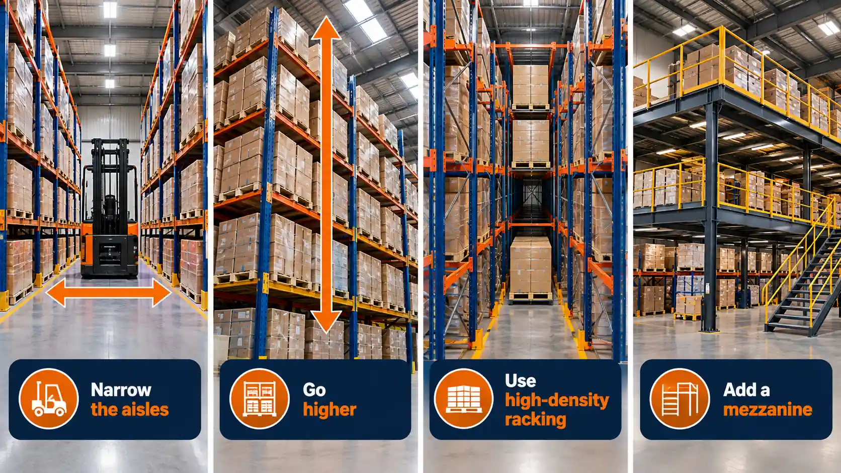 Four Ways to Maximize Pallet Storage